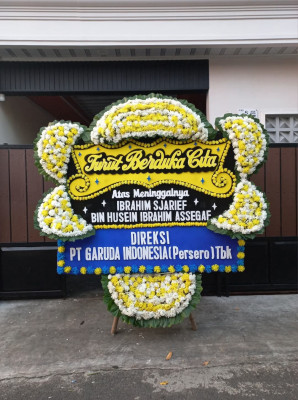 Papan Bunga Duka di Sosa