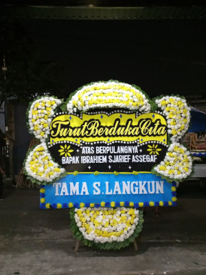 Papan Bunga Duka di Sosa