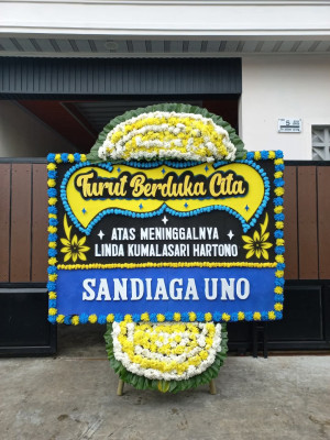 Papan Bunga Duka di Sosa